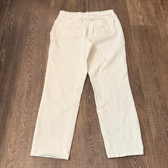 Hannah Denim White Jeans – Size 10 - Picture 4 of 14